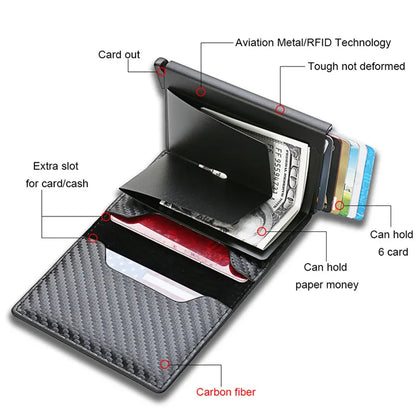 Carbon Fiber Credit Card Holder