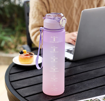 1 Litre Water Bottle-Ombre